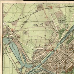 Stadtplan Von Mannheim 1 12 000 April 1909 Landkartenarchiv De