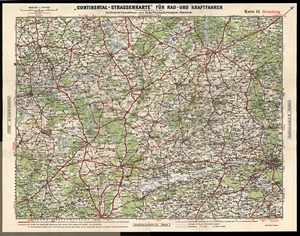 Continental Straßenkarte für Rad- und Kraftfahrer - Karte 15